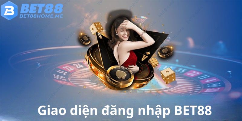 Giao diện đăng nhập trực quan của nhà cái.
